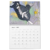 Border Collie Joy kalender, een pagina/afbeelding  Kalender (Mar 2027)