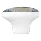 Border Collie Keramische Knop (Zijkant)