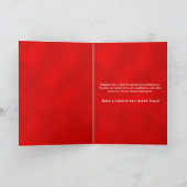 Border Collie kerstcadeaus bogen met vers Kaart (Binnen)