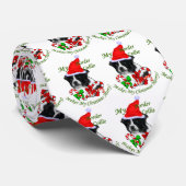 Border Collie kerstcadeaus Stropdas (Opgerold)