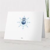 Border Collie kerstkaart Kaart (Achterkant)