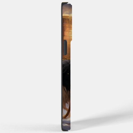 Border Collie Kerstmis Feestelijk Seizoen Case-Mate iPhone Case (Achterkant / Rechts)