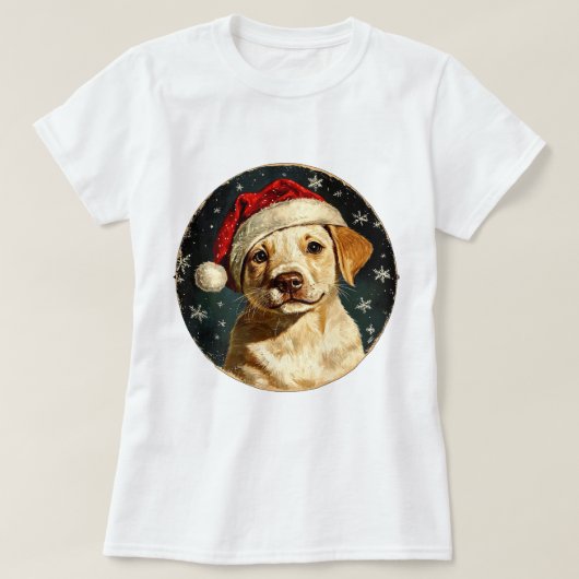 Border Collie Kerstmis T-shirt (Design voorkant)