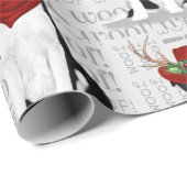 Border Collie Kerstmis voor Hondenliefhebber Cadeaupapier (Rol Hoek)