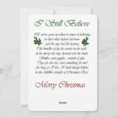 Border Collie Kerstmis Wreath Feestdagenkaart (Achterkant)