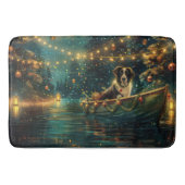 Border Collie kerstvakantie Badmat (Voorkant)