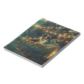 Border Collie kerstvakantie Notitieblok (Linkerzijde)