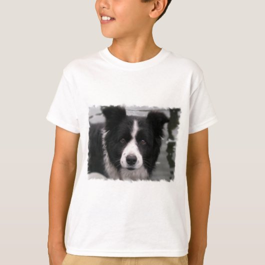 Border Collie Kind T-Shirt (Voorkant)