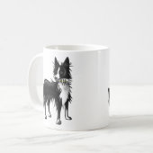 Border Collie Koffiemok (Voorkant links)