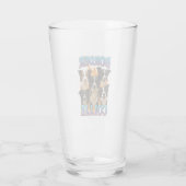 Border Collie Kopie Glas (Achterkant)