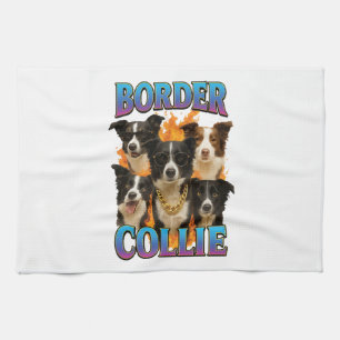 Border Collie Kopie Theedoek