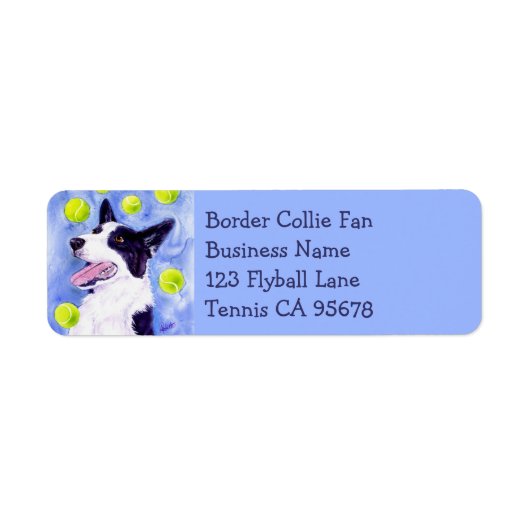 Border Collie Labels - "Magpie's Gold" (Voorkant)