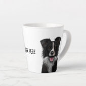Border Collie Latte Mok (Rechterhoek)