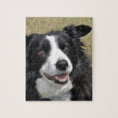 Border Collie Legpuzzel (Verticaal)