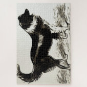 Border Collie Legpuzzel (Verticaal)