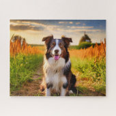 Border Collie Legpuzzel (Horizontaal)