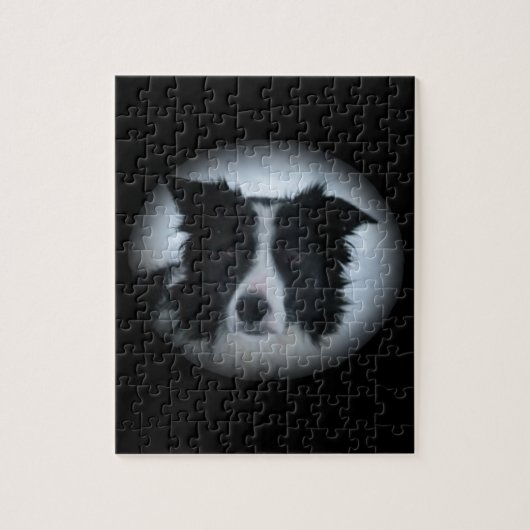 Border Collie Legpuzzel (Verticaal)