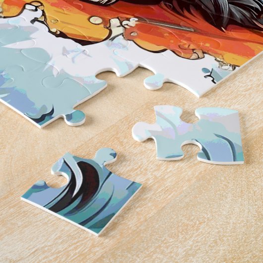 Border Collie Legpuzzel (Zijkant)