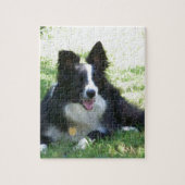 Border Collie Legpuzzel (Verticaal)