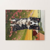 Border Collie Legpuzzel (Horizontaal)