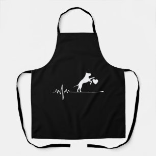 Border Collie-liefhebber Moeder Cadeaus Hartslag M Schort
