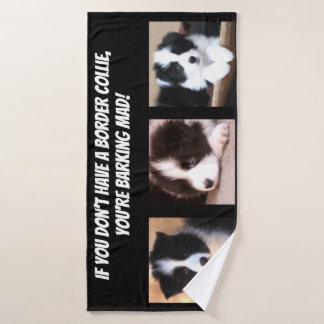 Border Collie love Badhanddoek