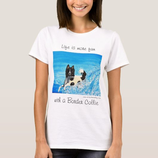Border Collie Lovers T-shirt (Voorkant)