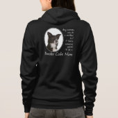 Border Collie Ma Hoodie (Achterkant)