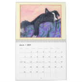 Border Collie Magic wandkalender, afbeelding per m Kalender (Mar 2027)