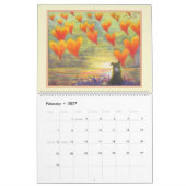 Border Collie Magic wandkalender, afbeelding per m Kalender (Feb 2027)