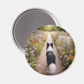 Border Collie Magnet (Voorkant / Achterkant)