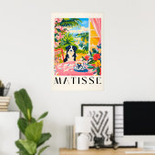 Border Collie Matisse Print Grappige Hond & Koffie (Thuiskantoor)