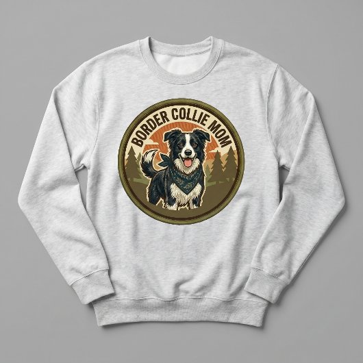 Border Collie Moeder Crewneck Hond Moeder Cadeau V Trui