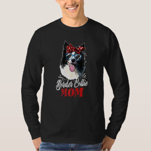 Border Collie Moeder Cute Border Collie Hond T-shirt