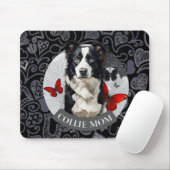 Border Collie Moeder Muismat – Cadeau voor Hondenl (Met muis)