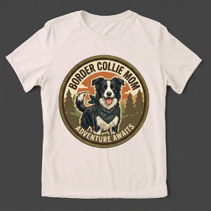 Border Collie Moeder Tri-blend T-shirt BC Honden