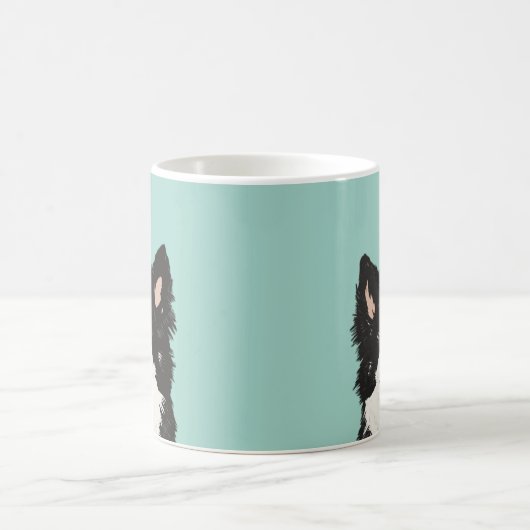 Border Collie Mok - Cute dog gift voor eigenaar va (Center)