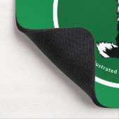 Border Collie Mousepad Muismat (Hoek)