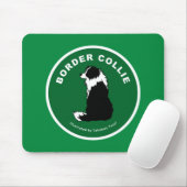Border Collie Mousepad Muismat (Met muis)