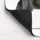 Border Collie Muismat (Hoek)