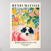 Border Collie muurkunst, esthetisch Poster, Funny Poster (Voorkant)