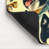 Border Collie naadloos Muismat (Hoek)