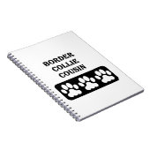 Border Collie Neef Notitieboek (Rechterzijde)