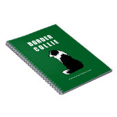 Border Collie Notebook Notitieboek (Rechterzijde)