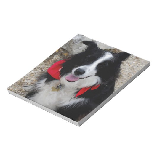 Border Collie Notitieblok (Linkerzijde)