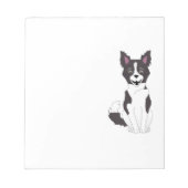 Border Collie Notitieblok (Voorkant)