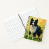 Border Collie Notitieboek (Binnen)