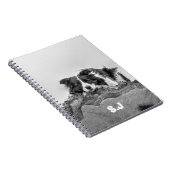 Border Collie Notitieboek (Rechterzijde)