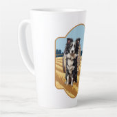 Border Collie op boerderij Latte Mok (Linkerhoek)