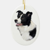 Border Collie Ornament (Achterkant)